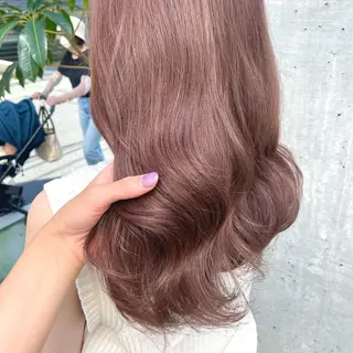 ロング カラー ヘアアレンジ hazuki🐈⬛ 透明感カラーのヘアスタイル