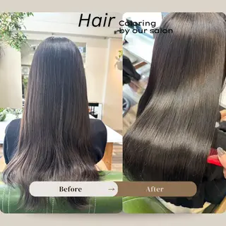 ロング 金 春江のヘアスタイル