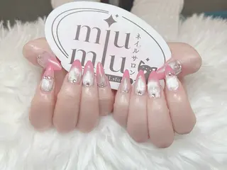 ロング yu naのネイルデザイン