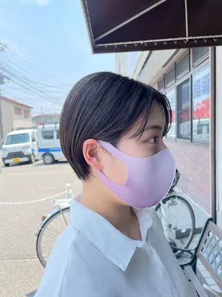 ショート 佐々木 浩之のヘアスタイル