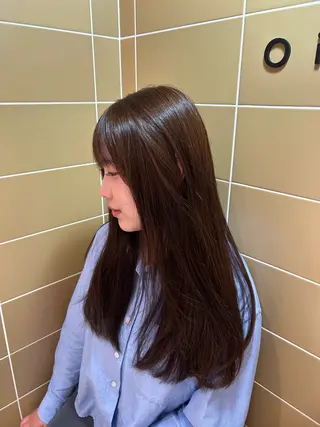 ロング LOVESTOIKE 井上つぐみ/透明感のヘアスタイル