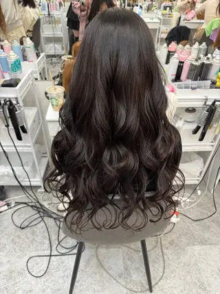 ロング 小川 芹菜のヘアスタイル