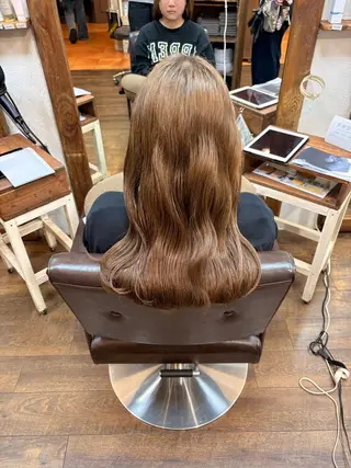 カラー 三宅　デザインカラー 透明感カラー✨のヘアスタイル