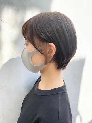 ショート カラー 髪質改善☆ 縮毛矯正miyuのヘアスタイル