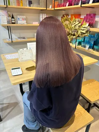 セミロング 韓国/透明感 Veluaのヘアスタイル