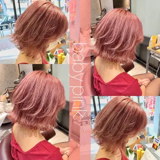 ショート カラー ✨髪質改善専門店✨ QOLU✨のヘアスタイル