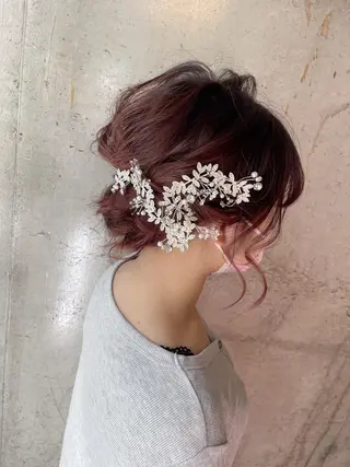 ミディアム 内田 一也のヘアスタイル