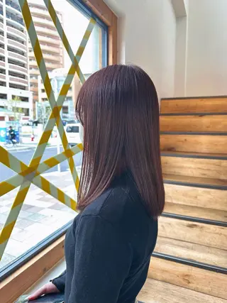 セミロング mei ／モデル募集︎︎中‎のヘアスタイル