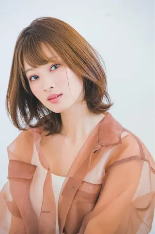 ミディアム カラー ヘアアレンジ "オトナ髪”/ LAKA TOCCAのヘアスタイル
