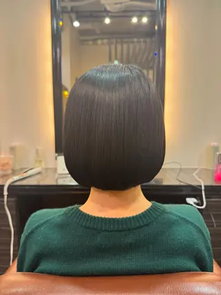 ショート 自由が丘/駅近/艶髪 /骨格補正/土屋優希のヘアスタイル