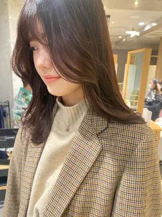 ロング カラー RISAKO レイヤーカット🎀のヘアスタイル