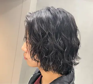 ロング パーマ ヘアアレンジ メンズ fifth 石川 凪のヘアスタイル