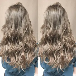 セミロング カラー ヘアアレンジ ネイル マツエク・マツパ 井上 一平のヘアスタイル