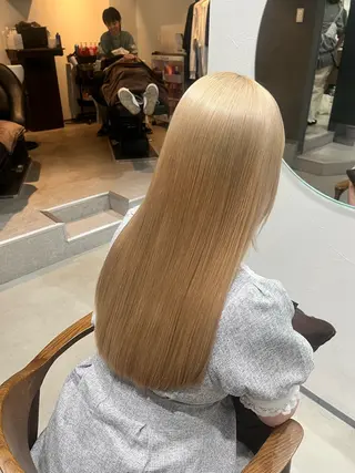 ロング 原口 桃歌のヘアスタイル