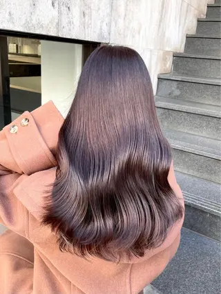 ミディアム カラー 韓国系レイヤー特化 hiroのヘアスタイル