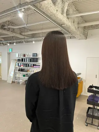 セミロング 池田 未瑠のヘアスタイル