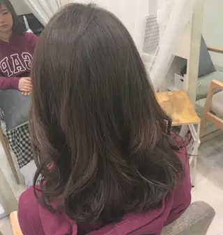 セミロング takebuchi harukaのヘアスタイル