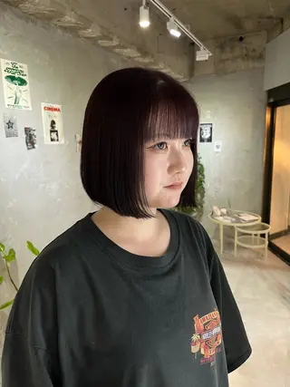 ショート カラー yuuna ✮ door whiteのヘアスタイル