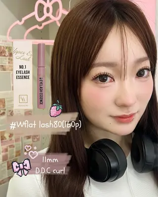 マツエク・マツパ Eyelash salon u'iのマツエク・マツパデザイン