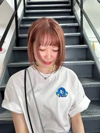 ショート カラー 西野 未桜のヘアスタイル