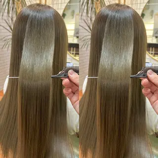 ロング カラー 石井 佑樹のヘアスタイル