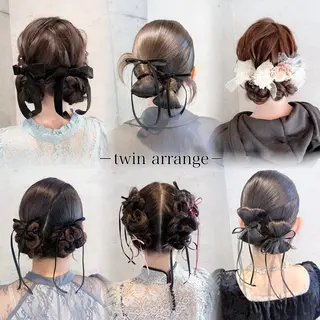 ヘアアレンジ 🎀ヘアセット/艶髪 /はやしほのか🎀のヘアスタイル