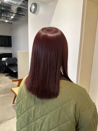 ミディアム 🫧透明感カラー／ 💙安藤美海💙のヘアスタイル