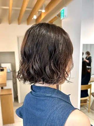 ミディアム パーマ 矢場町/酸性ストレー ト/髪質改善/リオのヘアスタイル