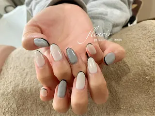 ネイル フルリール 【プライベートサロンのネイルデザイン