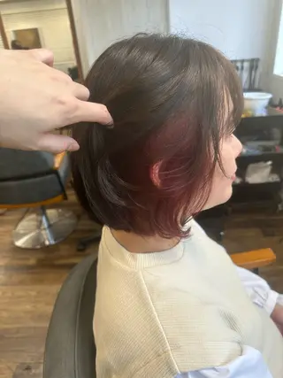 ショート TELA HAIR 副代表RIKUのヘアスタイル