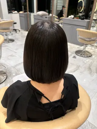 ショート 美髪縮毛矯正/ 髪質改善/AYARIのヘアスタイル
