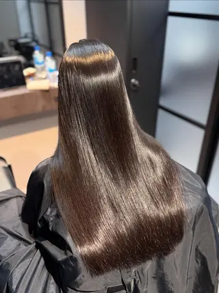 ロング rin 縮毛矯正/ 髪質改善のヘアスタイル