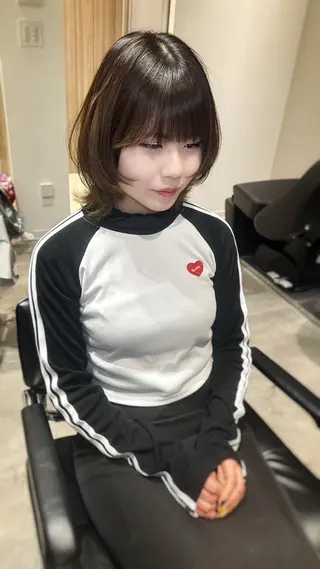 ショート カラー ヘアアレンジ 池袋髪質改善×レイヤ ー専門MATSUのヘアスタイル