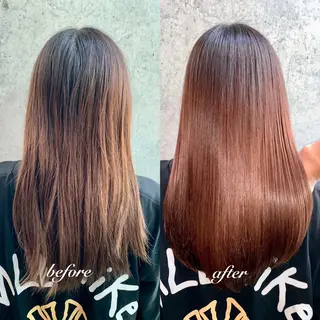 セミロング カラー youres hair 髪質改善＆ヘッドスパ日吉店所属・代表✩.*˚白井 美香のヘアスタイル