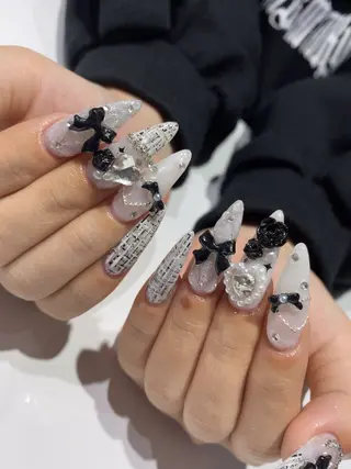 ネイル 持ち込み長さだし特化 NAO/心斎橋ネイルのネイルデザイン