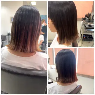 ミディアム カラー 中島 剛のヘアスタイル