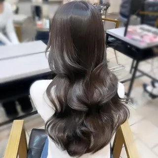 ロング 韓国ヘア🤍🇰🇷 ‪🫶🏻吉満のヘアスタイル