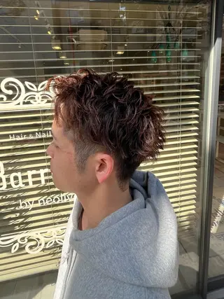 ショート パーマ メンズ ヤシロケンタ メンズ特化のヘアスタイル