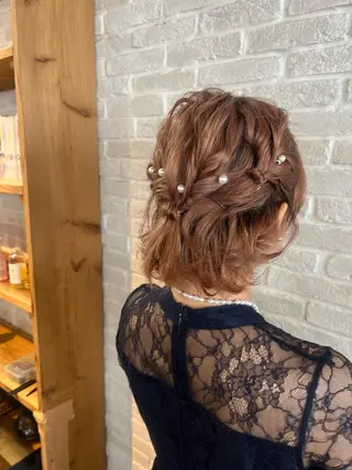 ショート ヘアアレンジ Topstylist YUKIのヘアスタイル