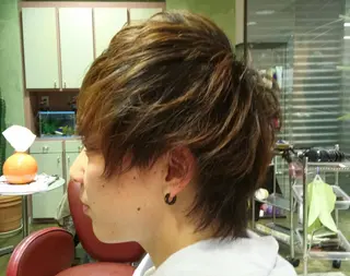 ミディアム ショート メンズ ヘアサロンたかはし所属・高橋 寛成のヘアスタイル