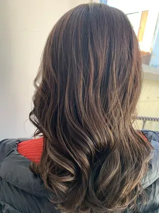 セミロング カラー Emma ecole所属・Emma ecole /栄/RIOのヘアスタイル