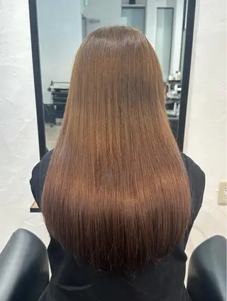 ロング カラー 🫧シールエクステ/ 艶カラー🫧アサミ️のヘアスタイル