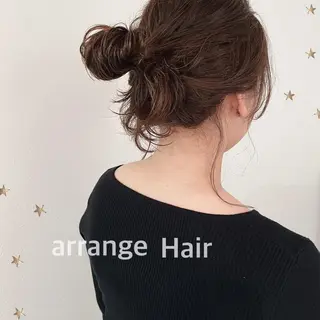 ミディアム パーマ 市川 千夏のヘアスタイル