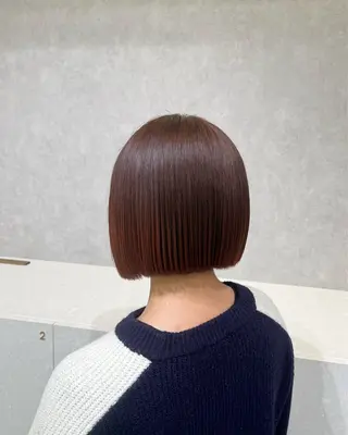 ミディアム カラー 韓国ヘア🇰🇷透明 感カラー/yui💞のヘアスタイル