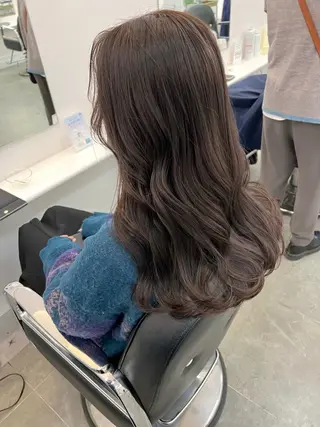 ロング カラー ParveMix🍀 藤原愛未のヘアスタイル