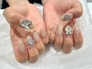 ネイル eight横浜☁️ くまべのネイルデザイン