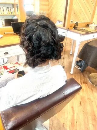 セミロング ヘアアレンジ Topstylist YUKIのヘアスタイル