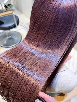 ロング カラー 髪質改善ケア🤍小川 友香のヘアスタイル