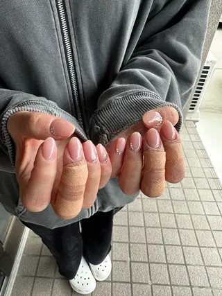 ネイル Sawa ︎︎𓂃⟡.·のネイルデザイン