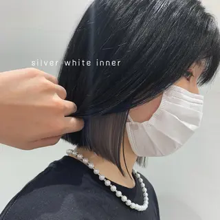 ミディアム レイヤーカット// メイのヘアスタイル
